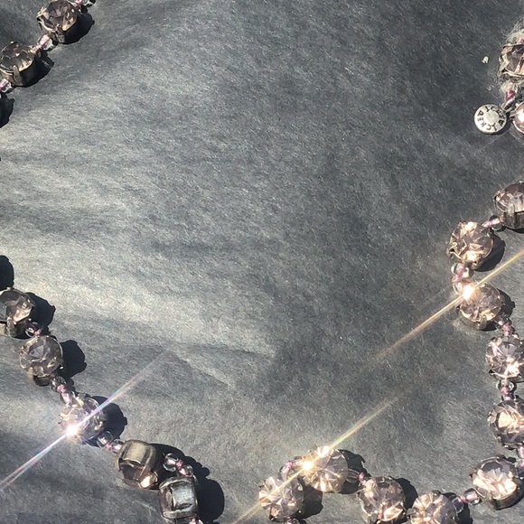 JCrew faux pink diamond necklace - Picture 4 of 4